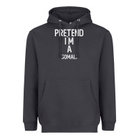 Smoke pretend i`m a somali shirt funny halloween Heavyweight Hoodie - longCreatives