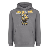 Storm skate or die funny skeleton skating skater halloween costume Heavyweight Hoodie - longCreatives