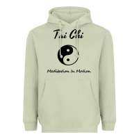 Matcha Tai Chi T, Meditation In Motion, Martial Arts Gift Heavyweight Hoodie - longCreatives