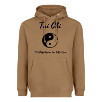 Toasted Coconut Tai Chi T, Meditation In Motion, Martial Arts Gift Heavyweight Hoodie - longCreatives