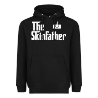 Black The Skin Father Funny Dermatology Dermatologist Gift Heavyweight Hoodie - longCreatives