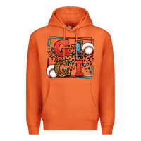 Carrot Baseball gigi leopard frame Premium Hoodie - LillyAllenDesigns
