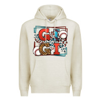 Baseball Gigi Leopard Frame Premium Hoodie | Teevron