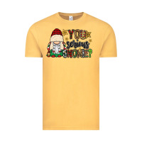 Vintage Mustard you serious gnomie Vintage Tee - CowGirlArtShop