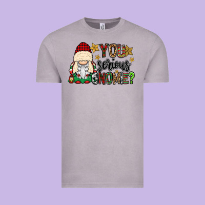 You Serious Gnomie Vintage Tee Designed By Cowgirlartshop