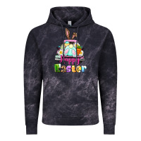 Cloud Black Bunny Happy Easter truck Vintage Hoodie - CowGirlArtShop