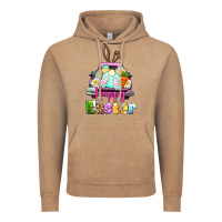 Vintage Coffee Bunny Happy Easter truck Vintage Hoodie - CowGirlArtShop