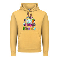 Vintage Mustard Bunny Happy Easter truck Vintage Hoodie - CowGirlArtShop