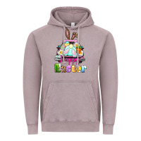 Vintage Zinc Bunny Happy Easter truck Vintage Hoodie - CowGirlArtShop