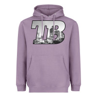Tb Tampa Bay City Skyline Of Tampa Bay, Florida Heavyweight Hoodie | Teevron