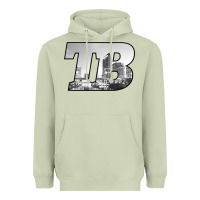 Matcha TB Tampa Bay City Skyline of Tampa Bay, Florida Heavyweight Hoodie - longCreatives