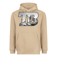 Mushroom TB Tampa Bay City Skyline of Tampa Bay, Florida Heavyweight Hoodie - longCreatives