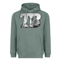 Sage TB Tampa Bay City Skyline of Tampa Bay, Florida Heavyweight Hoodie - longCreatives