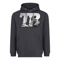Smoke TB Tampa Bay City Skyline of Tampa Bay, Florida Heavyweight Hoodie - longCreatives