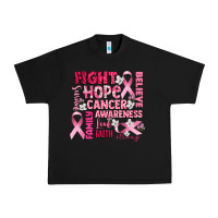Black cancer awareness fight believe hope survive Urban Heavy Tee - CowGirlArtShop