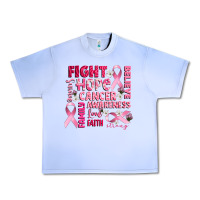 Grape Ice cancer awareness fight believe hope survive Urban Heavy Tee - CowGirlArtShop