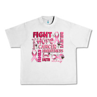 Lunar Rock cancer awareness fight believe hope survive Urban Heavy Tee - CowGirlArtShop