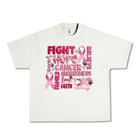 Cancer Awareness Fight Believe Hope Survive Urban Heavy Tee | Teevron
