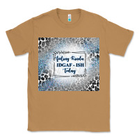 Toasted Coconut feeling kinda idgaf ish today with leopard and gli Classic Tee - TumblerDesignByShophia