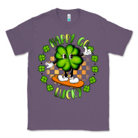 Lavender happy go lucky Classic Tee - Artiststas