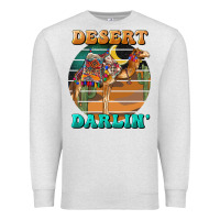 Oatmeal Heather desert darling camel Premium Sweatshirt - BarkalooDesign