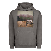 Pigment Tornado Twin Peaks City Limits Welcome Sign Vintage Urban Hoodie - longCreatives