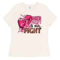 Bone her fight is our fight Ladies Tee - NancyCooperArtShop