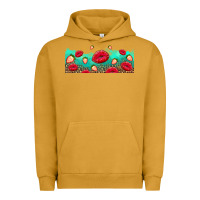 Pigment Peanut Butter lips and strawberries Urban Hoodie - AdoDesignShop
