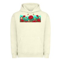 Pigment Pistachio lips and strawberries Urban Hoodie - AdoDesignShop