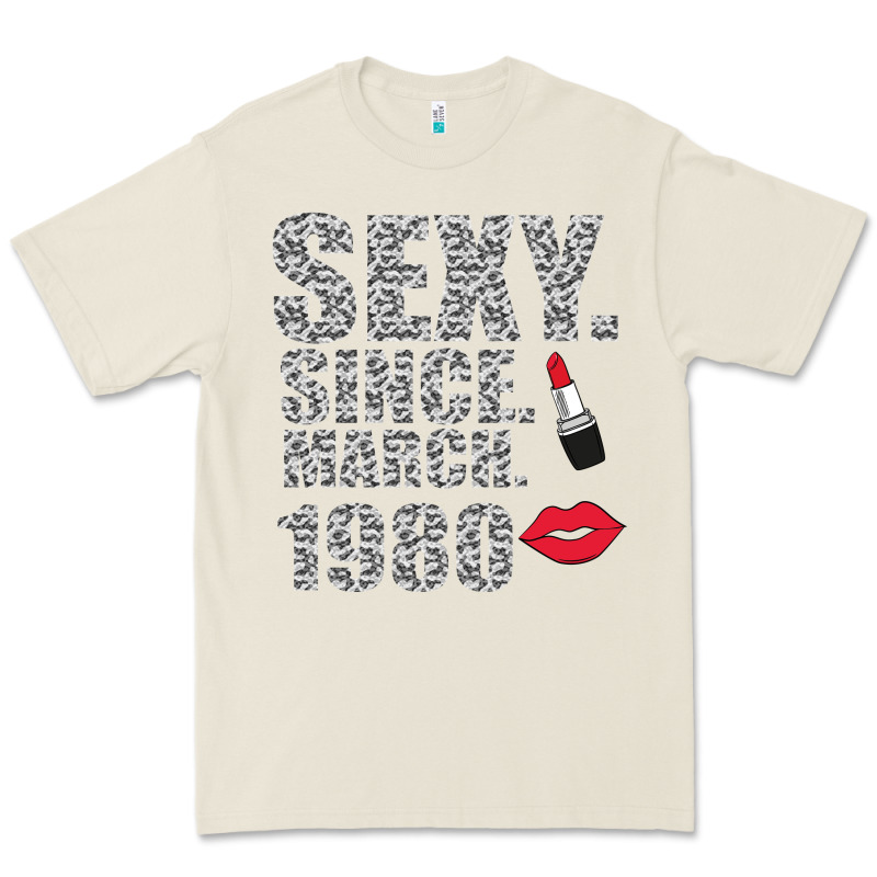 Sexy Since March 1980 Premium Tee by Bettercallsaul | Teevron