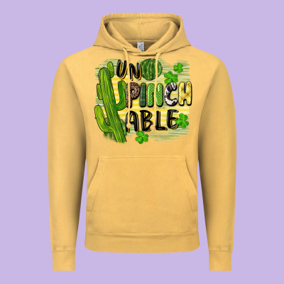St. Patrick's Un Pinch Able Vintage Hoodie Designed By Cowgirlartshop