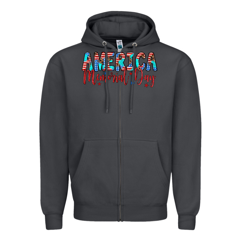 America Memorial Day Zipper Hoodie by Artiststas | Teevron