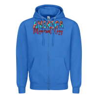 True Royal america memorial day Zipper Hoodie - Artiststas