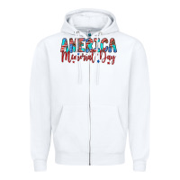 White america memorial day Zipper Hoodie - Artiststas