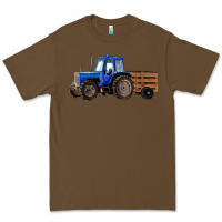 Cacao Farm Tractor Premium Tee - RanaPortraitStore