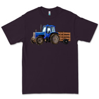 Plum Farm Tractor Premium Tee - RanaPortraitStore