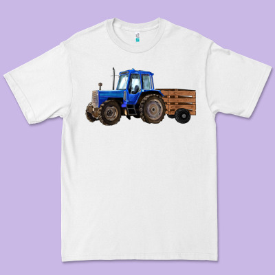 Farm Tractor Premium Tee Designed By Ranaportraitstore