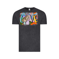 Vintage Black love easter Vintage Tee - CowGirlArtShop