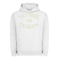 Pigment Lunar Rock Tattoos Are Trashy Funny Sarcastic Tattoo Gift Urban Hoodie - longCreatives