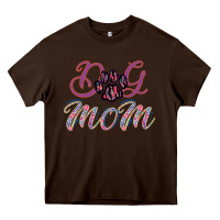 Chocolate Brown Dog Mom Heavy Core Tee - Bettercallsaul