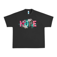 Pigment Black hope cancer awareness Urban Heavy Tee - CowGirlArtShop