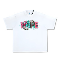 White hope cancer awareness Urban Heavy Tee - CowGirlArtShop