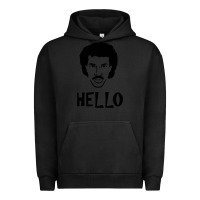 Pigment Black Lionel Richie  It's Me Urban Hoodie - longCreatives