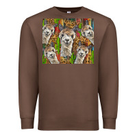 Chestnut alpaca Premium Sweatshirt - BarkalooDesign