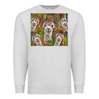 Dove Grey alpaca Premium Sweatshirt - BarkalooDesign