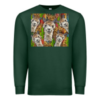 Sports Green alpaca Premium Sweatshirt - BarkalooDesign