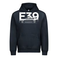 E39 5 Series  Car Silhouette Urban Hoodie | Teevron