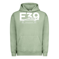 Pigment Oil Green E39 5 Series  Car Silhouette Urban Hoodie - longCreatives