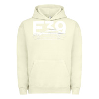 Pigment Pistachio E39 5 Series  Car Silhouette Urban Hoodie - longCreatives