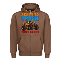Chestnut ready to crush third grade Zipper Hoodie - Artiststas